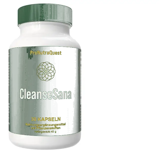 CleanseSana Darmgesundheit Kapseln - Natürliche Darmsanierung und Immunsystem Unterstützung