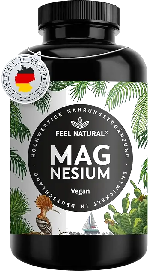 Feel Natural Magnesium Hochdosis 365 Kapseln Produktbild