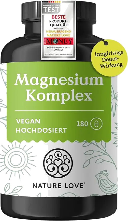 Nature Love Magnesium Komplex 180 Kapseln Produktbild