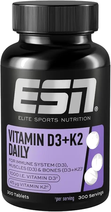 ESN Vitamin D3 + K2 Daily 300 Tabletten
